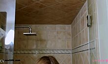 😍 cute teen model slips into sensual bath, feeling so relaxed now...