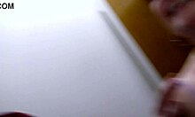 submissive tattooed milf bitch drinks piss licks messy toilet seat floor