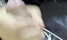 pov homemade thai college girlfriend handjob small cock bedroom dorm couple