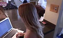sage fox sucks seth brogan dick after creampie nonstop