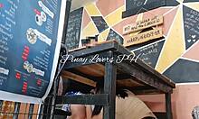 yo i banged my horny asian gf right in public restaurant