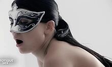 imagine lucy li and silvie deluxe's big tits grinding in steamy lesbian play