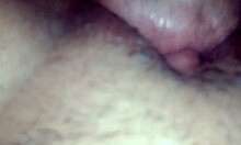 Hubby bursts in hotel room after friend creampies me—he eats it then creampies again!