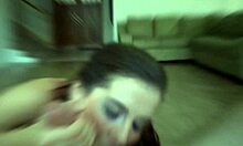 kasey warner casually deepthroats monster cock sloppy and swallows every drop
