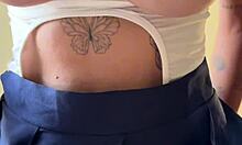 fucking my huge natural tit goth girl after class in empty classroom