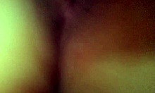 Hubby bursts in hotel room after friend creampies me—he eats it then creampies again!