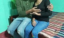 Desi Boy Pounds White Girl's Pink Pussy Bent Over Doggystyle