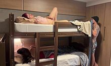 nada like sharing big cock with toys gaping her shaved latina ass and pussy