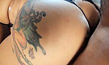my friend invited me for massage with her new big black cock boyfriend