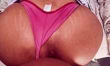 what if four days of pent-up cum explodes all over her juicy venezuelan ass cheeks