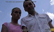 Hunt4k! Wallet Lost But She Scores Crazy Fuck!