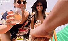 april big ass and belle amore guzzle yellow pee terrace nonstop