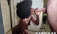 exotic small waist wife bears disgusting interracial creampie in mouth