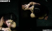 Robbins gulps down nine massive cumshots eagerly