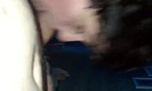 chienne marie chained at le paradis club with maitre bruno... gloryhole bdsm maid gets face fucked handcuffed!