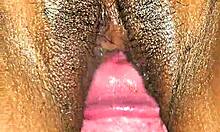 imagine this sexy latina milf's tight hairy pussy dripping wet up close for her husband's eyes only