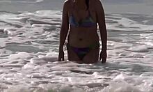 god, beach arousal hit hard so i fingered myself till stepson creampied my pussy... 💦🏖️