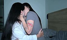 step-sis you feel so tight wet pussy rough scissoring orgasm kissing licking blue eyes