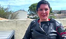 Nina Belle Craves Brutal French Milf Sex