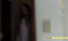 oh man my mom's boyfriend's huge cock is wreckin my tight latina pussy so good i cant stop moanin