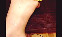 Japanese Wife Slave Endures Hot Candle Wax Dripping On Punished Ass In Garage