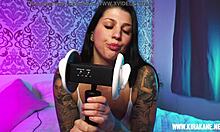 asmr whispers while sucking hard nipples softly