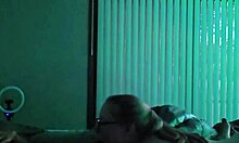Neighbor's girlfriend sucks my cock deep to hide her cheating secret from him
