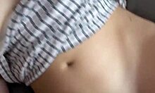 Blonde German housewife bareback fucks neighbor rough while chatting on phone