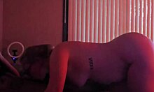 Neighbor's girlfriend sucks my cock deep to hide her cheating secret from him