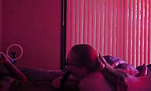 Neighbor's girlfriend sucks my cock deep to hide her cheating secret from him
