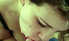 karla's smoke break chat surprise: sloppy deepthroat pov ends in facial cumshot??
