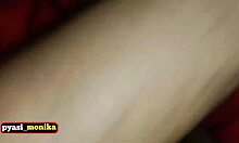 How does friend's wife take monster cock behind husband cuckold cheating indian bride seduced fucked?