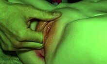 MASTER VAGINAL TOY FUCK FOR OILED PETITE CUTIE'S GAPING ORGASMS