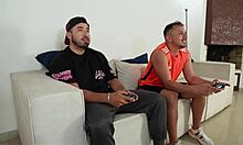 Colombian whore slurps monster cock deepthroat then rides doggystyle bent over till squirting cum gush
