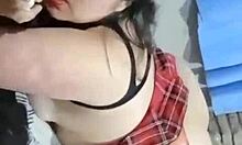 Watch curvy Latina BBW tease big ass solo fun