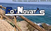 big titted german brunette fucks huge spanish cock victor bloom after beach romp