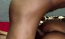 Black teen's tight pussy stretched wide open