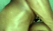 Black teen's tight pussy stretched wide open