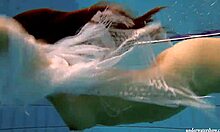 Kristy Russian Teen Babe's Big Boobs Bounce Underwater In Bikini Pool Tease!