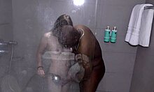 hey after fucking katie cooper and emejota we hit the shower together... so steamy!