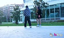 lara croft bent over street doggystyle big tits ass fucked hard by juanjo public cowgirl riding
