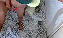 school toilet cctv catches asian teen girl shaking in orgasm with vibrator