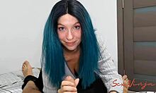 Step sister begs for creampie pregnancy to skip job monster cock doggystyle!