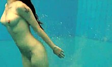 Kristy Russian Teen Babe's Big Boobs Bounce Underwater In Bikini Pool Tease!