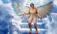 Granny Carmen Angel Deep Throats Fat Cock Like Angelic Gilf Sucker!