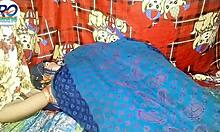 damn rashi aunty lifts saree fingers her wet pussy with hot hindi moans