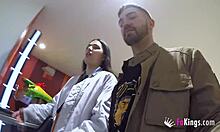holy shit nuria millan takes sneaky doggystyle pounding inside the mall!