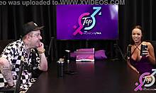 monica lima shows off alice vasconcelos sucking todahorasemparar's cock together