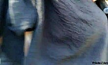 Stepmom and stepsister flash big asses pussies workout public voyeur outdoor taboo