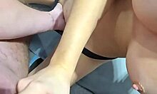 suggestive handjob joi builds to a massive cum explosion
